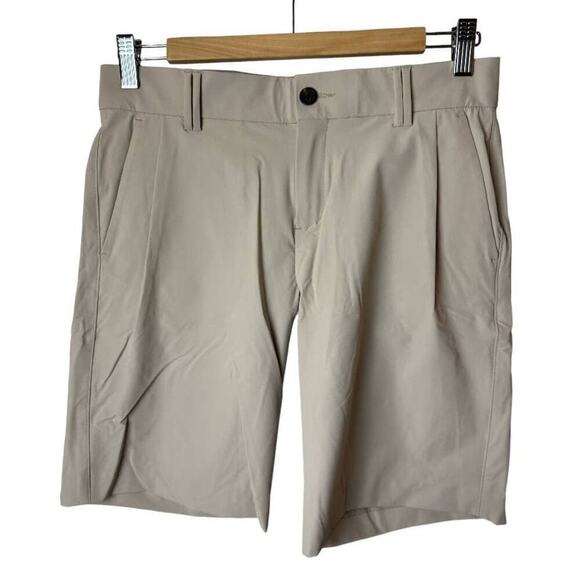 KJUS Beige Tan Golf Bermuda Shorts Women's Size 36/S - Picture 1 of 6